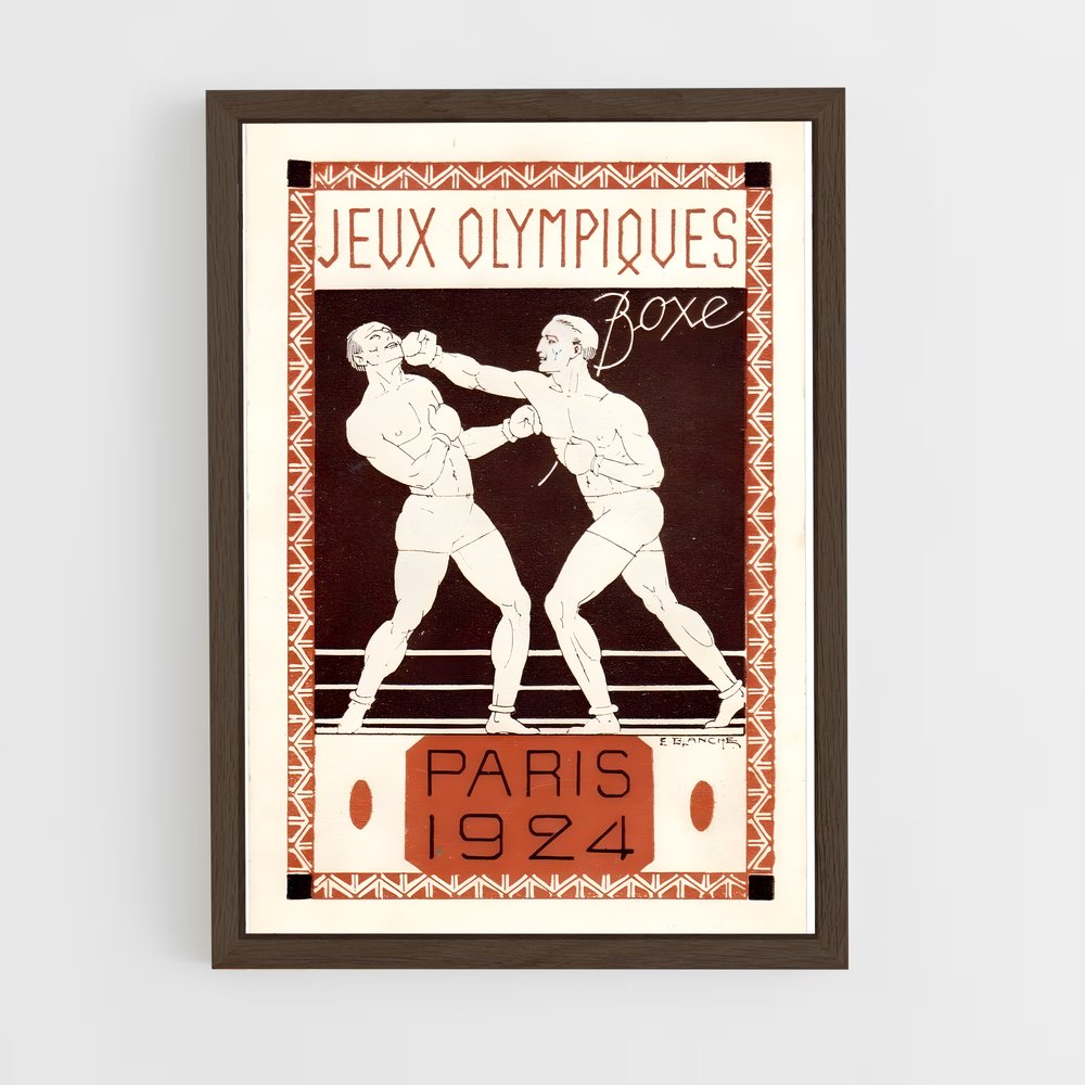 Poster Duel à Paris – affiche Jeux Olympiques (vue 5)